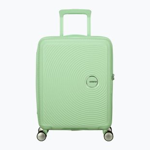 American Tourister Soundbox 41 l pastelinės žalios spalvos kelioninis lagaminas