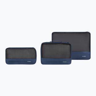 Rinkinys organizatorių Samsonite Revolution Packing Cubes 3 pcs. midnight blue