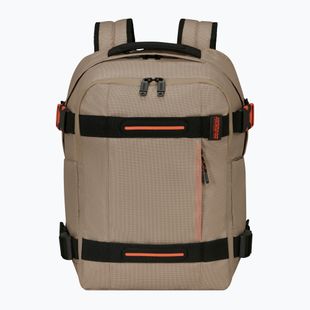 American Tourister Urban Track Laptop BP Coated 15.6" 29 l beige / orange kuprinė