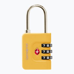 Spyna Samsonite Combiblock 3 Dial TSA yellow