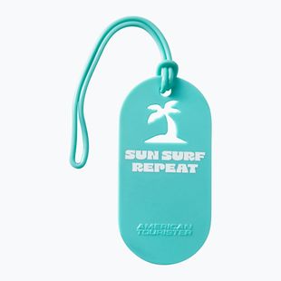 Ženklelis bagažui American Tourister Luggage Tag Fun 2 pcs. sun surf repeat