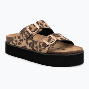 Moteriškos šlepetės O'Neill Sandy Platform Low leopard