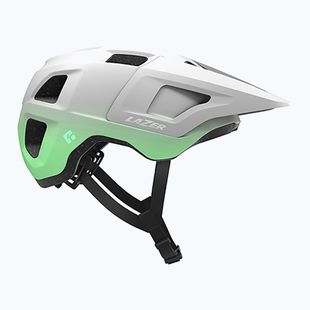 Lazer Finch KinetiCore matinės baltos/matinės spalvos vaikiškas dviratininko šalmas