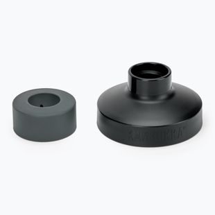 Butelio dangtelis su šiaudeliu Kambukka Monza pilka/juoda