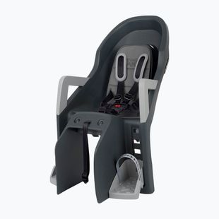 Sėdynė vaikui dviračiui Polisport Guppy Maxi+ CFS dark grey/silver