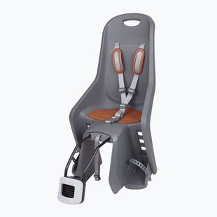 Dviračio kėdutė Polisport Bubbly Maxi Plus FF charcoal grey/brown