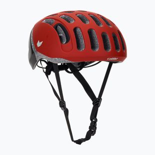 MTB dviratininko šalmas Catlike Whisper II red matte/black gloss