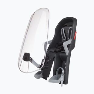 Sėdynė vaikui dviračiui Polisport Guppy Mini+ FHT dark grey/silver