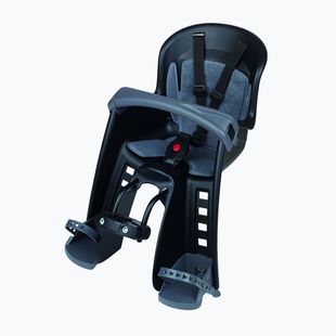 Polisport Bilby Junior FHT dviračio sėdynė juoda/tamsiai pilka