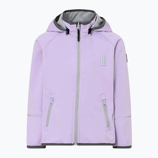 Vaikiška softshell striukė Lego Lwsefrit 200 violetinė