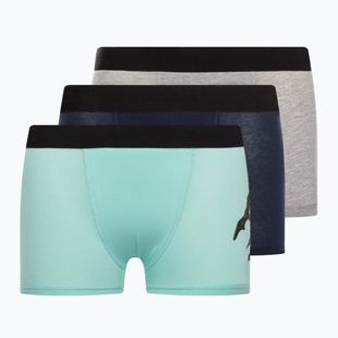 LEGO Lwbo 300 vaikiški boksininko šortai 3 poros pilka/žalia/mėlyna 12010786