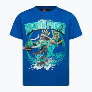 Vaikiški trekingo marškinėliai LEGO Lwtaylor 325 tamsiai mėlyni 12010798