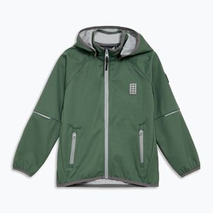 Vaikiška softshell striukė LEGO Lwsefrit 200 green