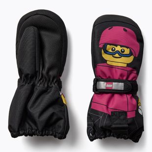 Vaikiškos pirštinės LEGO Lwagan 812 pink