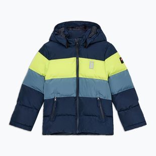 Vaikiška striukė LEGO Lwjipe 705 dark navy/lime