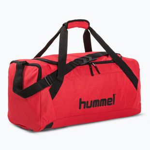 Hummel Core Sports 20 l treniruočių krepšys tikra raudona/juoda