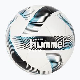 Hummel Energizer Light FB futbolo kamuolys baltas/juodas/mėlynas dydis 5