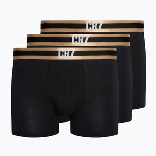 Vyriškos trumpikės CR7 Basic Trunk 3 poros black/gold