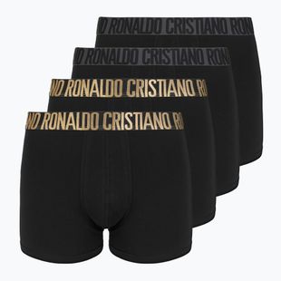 Vyriškos trumpikės CR7 Basic Trunk 4 poros 2492 BLACK
