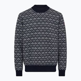 Vyriškas megztinis Dovre Knitted Pullover navy