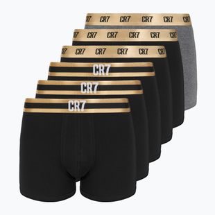 Vyriškos trumpikės CR7 Basic Trunk 6 porų multicolour