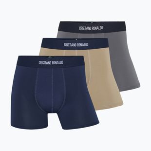 Vyriški bokseriai CR7 Basic Trunk 3 pairs 208 multicolour
