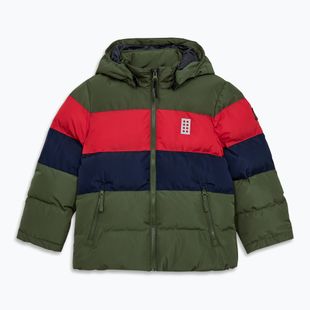 Vaikiška striukė LEGO Lwjipe 705 dark green