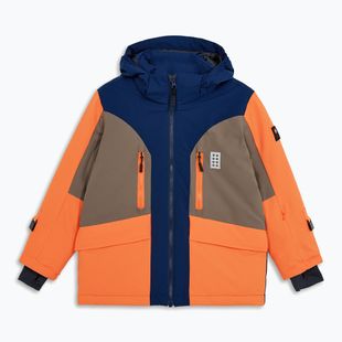 Vaikiška slidinėjimo striukė LEGO Lwjian 713 orange