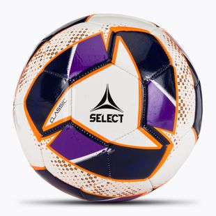 SELECT Classic v24 balta/violetinė 5 dydžio futbolo kamuolys