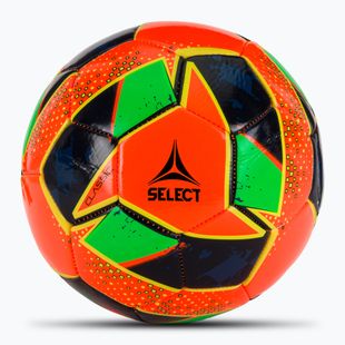 SELECT Classic v24 oranžinis/žalias futbolo kamuolys, dydis 4
