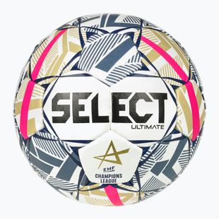 Rankinio kamuolys SELECT Ultimate EHF Champios League LM V26 Replica rozmiar 3 white/red