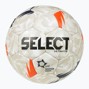 Rankinio kamuolys SELECT Ultimate EHF European League V26 Replica rozmiar 2 white/black/orange