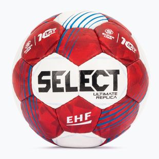 Rankinio kamuolys SELECT Ultimate EHF Superliga V26 Replica white/red