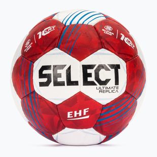 Rankinio kamuolys SELECT Ultimate EHF Superliga V26 Replica white/red