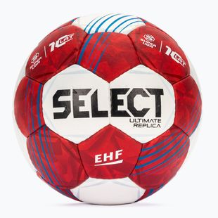Rankinio kamuolys SELECT Ultimate EHF Superliga V26 Replica white/red