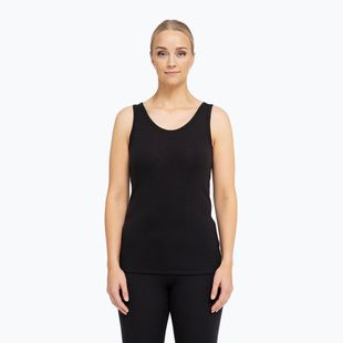 Moteriški termo marškinėliai Dovre Wool Singlet black