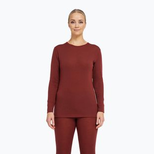 Moteriškas termo džemperis Dovre Wool burgundy