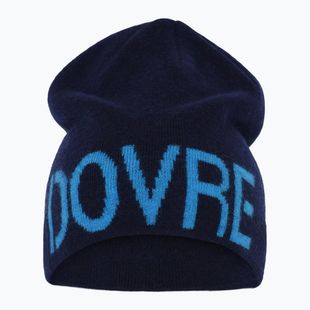 Vyriška žieminė kepurė Dovre Wool Logo Beanie blue