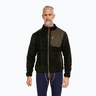 Vyriškas flisinis džemperis Dovre Teddy Fleece green