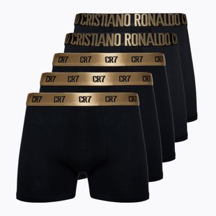 Vyriškos trumpikės CR7 Basic Trunk 5 poros gold