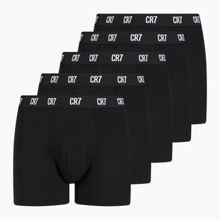 Vyriškos trumpikės CR7 Basic Trunk 5 poros black/white