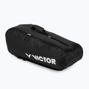 Badmintono krepšys VICTOR 1001 2 kamerų, juodas