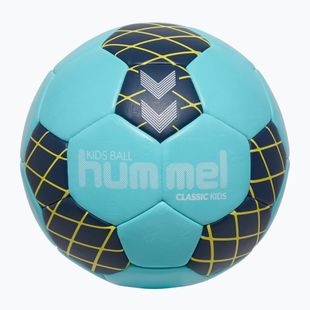 Vaikiškas rankinio kamuolys Hummel Classic HB Jr light blue/marine/yellow size 0