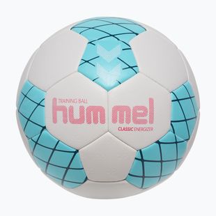 Rankinio kamuolys Hummel Classic Energizer off white/light blue/marine size 2
