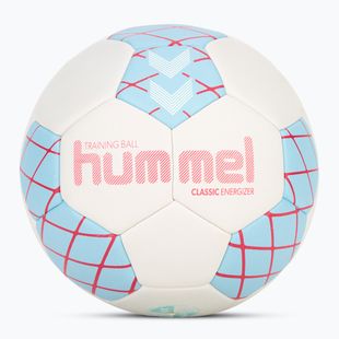 Rankinio kamuolys Hummel Classic Energizer off white/light blue/yellow dydis 3