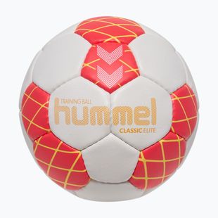 Rankinio kamuolys Hummel Classic Elite HB off white/red/yellow size 1