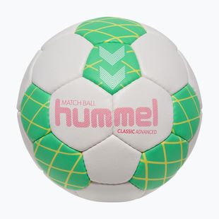 Rankinio kamuolys Hummel Classic Advanced HB off white/green/yellow size 2