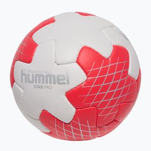 Rankinio kamuolys Hummel Star Pro HB off white/red/silver size 2