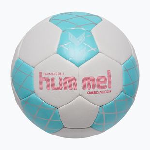 Rankinio kamuolys Hummel Classic Energizer off white/light blue/marine size 1