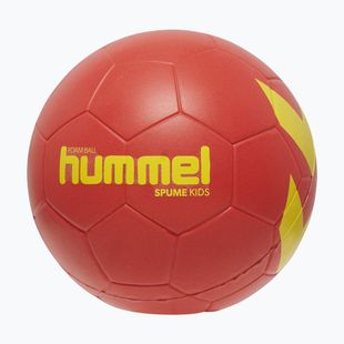 Vaikiškas rankinio kamuolys Hummel Classic Spume HB Jr burgundy/yellow size 0
